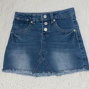 Wallflower Girl Denim Mini Skirt
